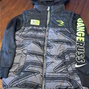 Nike puffer vest coat size 7 Large